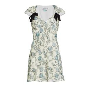 Bernadette Juliette Dress in soft blue ivory romantics